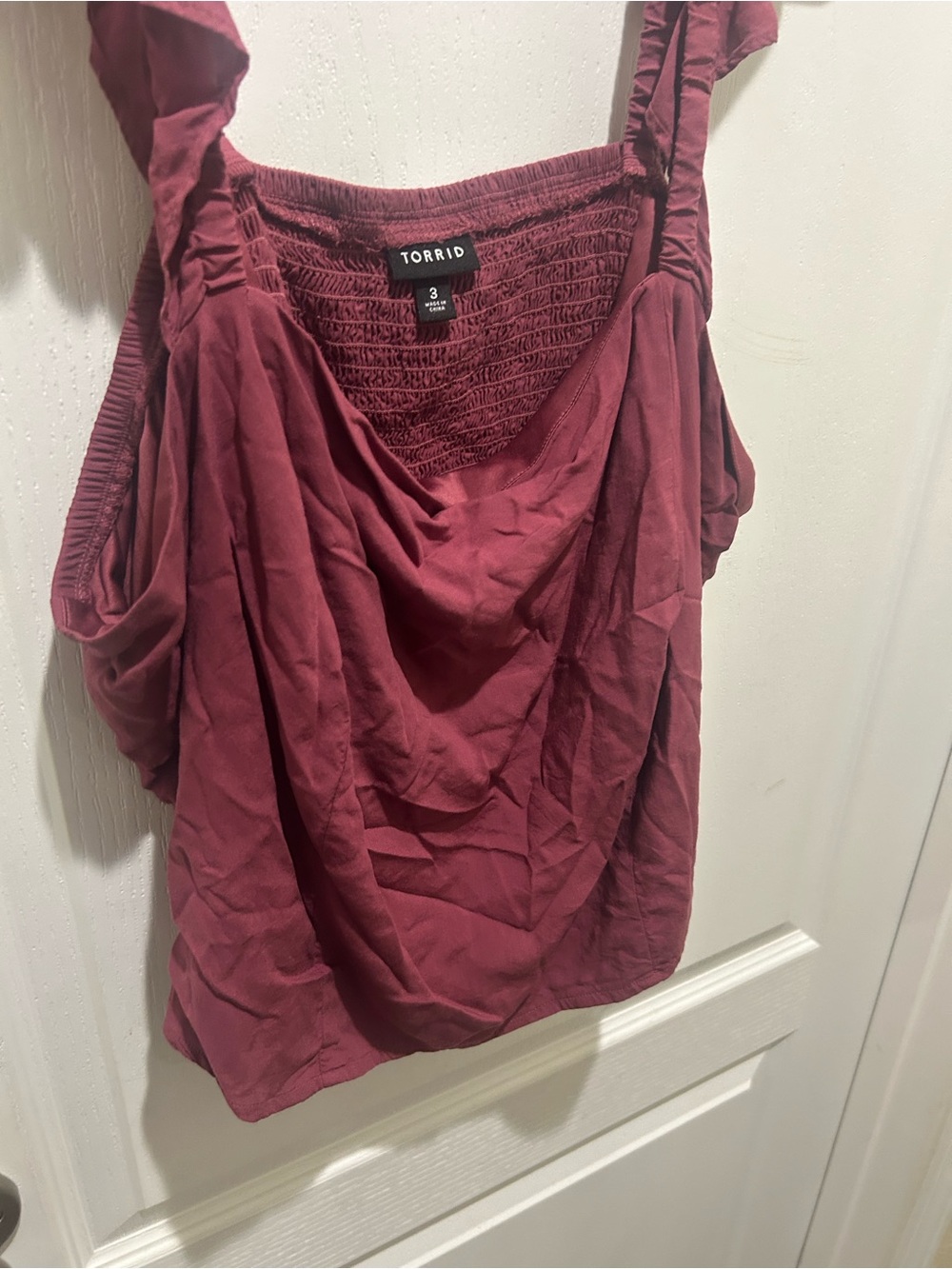Torrid Ruffle Strap Tank Top 3 - Picture 5 of 7